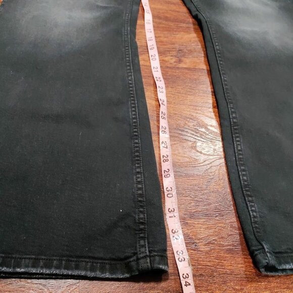 We The Free Black Flare Jeans Womens Size 34 Boho Antiquewash NWT - Picture 10 of 16